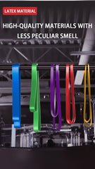 175-250LBS Yoga Multi-Purpose Thickened Heavy-Duty Elastic Band Fitness Training Resistance Stretching Band Thick Circle