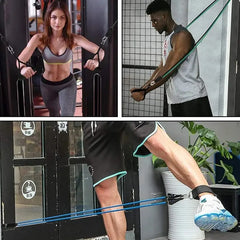 Resistance Bands with Handles for Strength Training & Home Workouts