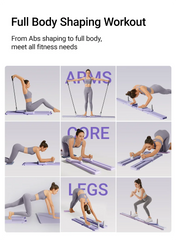 2-in-1 Core & Leg Trainer for Full-Body Home Workouts