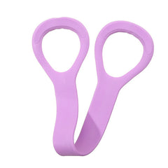 New 8-character Puller Home Fitness Equipment Elastic Belt Yoga Auxiliary Female Open Shoulder Beauty Back Stretcher