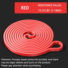 175-250LBS Yoga Multi-Purpose Thickened Heavy-Duty Elastic Band Fitness Training Resistance Stretching Band Thick Circle