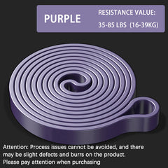 175-250LBS Yoga Multi-Purpose Thickened Heavy-Duty Elastic Band Fitness Training Resistance Stretching Band Thick Circle