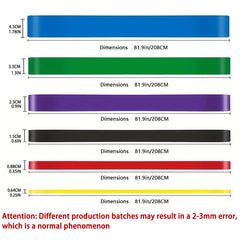 175-250LBS Yoga Multi-Purpose Thickened Heavy-Duty Elastic Band Fitness Training Resistance Stretching Band Thick Circle