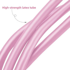 4-Level Resistance Band Tensioner with Non-Slip Handles - Home Fitness Equipment for Abdominal Muscle Training Yoga Abdominal