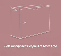 Yoga Blocks Gym Foam Brick Pilates Training Exercise Fitness Bolster Pillow Cushion Stretching Body Shaping Building Cubes