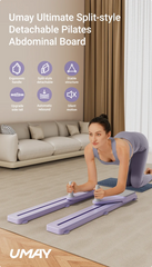 2-in-1 Core & Leg Trainer for Full-Body Home Workouts