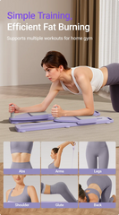 2-in-1 Core & Leg Trainer for Full-Body Home Workouts
