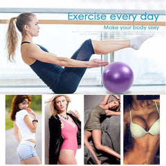 25cm Anti-Burst Mini Pilates Ball for Core, Yoga & Balance Workouts