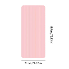 Yoga Mat Non Slip Exercise Mat Thick Solid Color Fitness Mat Yoga Workout Mat Multi-Function for Home Gym