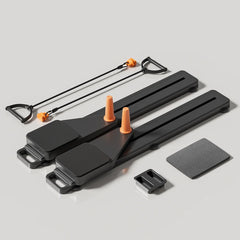 2-in-1 Core & Leg Trainer for Full-Body Home Workouts
