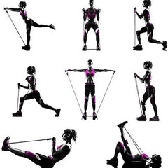 Resistance Bands with Handles for Strength Training & Home Workouts