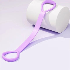 New 8-character Puller Home Fitness Equipment Elastic Belt Yoga Auxiliary Female Open Shoulder Beauty Back Stretcher