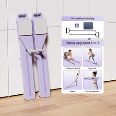 2-in-1 Core & Leg Trainer for Full-Body Home Workouts