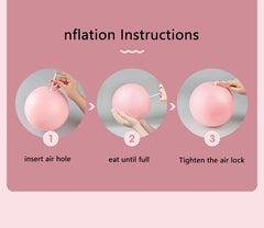 25cm Anti-Burst Mini Pilates Ball for Core, Yoga & Balance Workouts