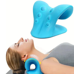 Portable Neck Massage Pillow for Home Relaxation & Neck Support
