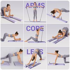 2-in-1 Core & Leg Trainer for Full-Body Home Workouts