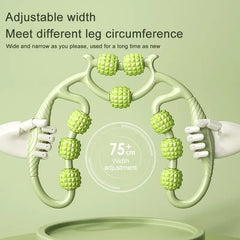12 Rounds Of Circular Leg Slimming Muscle Stretching And Relaxation Massage Equipment, Leg Slimming Artifact, Circular Leg Clamp